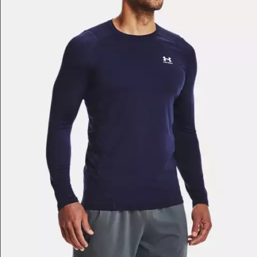Navy Blue Under armour long sleeve XL